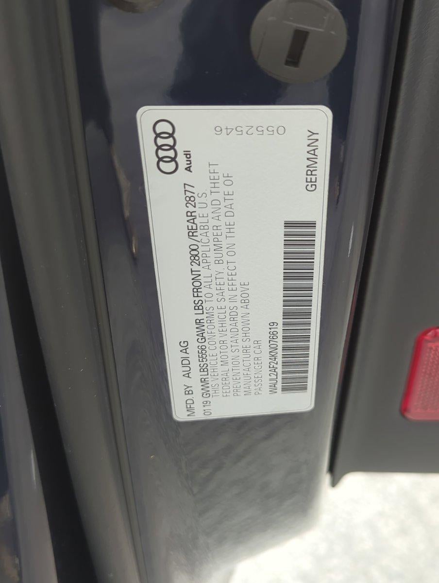 2019 Audi A6 Premium Plus 55 TFSI quattro