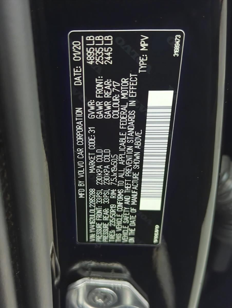 2020 Volvo XC40 T5 AWD Inscription