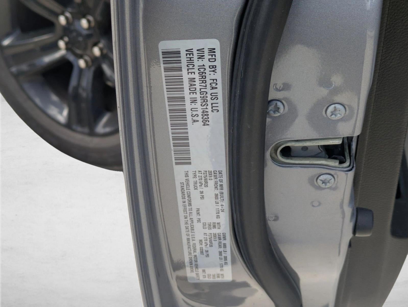 2024 RAM 1500 Classic Warlock 4x4 Crew Cab 5'7" Box