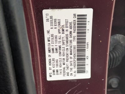 2013 Honda Accord Sedan Sport CVT