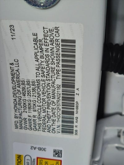 2024 Honda Accord Hybrid Sport Sedan