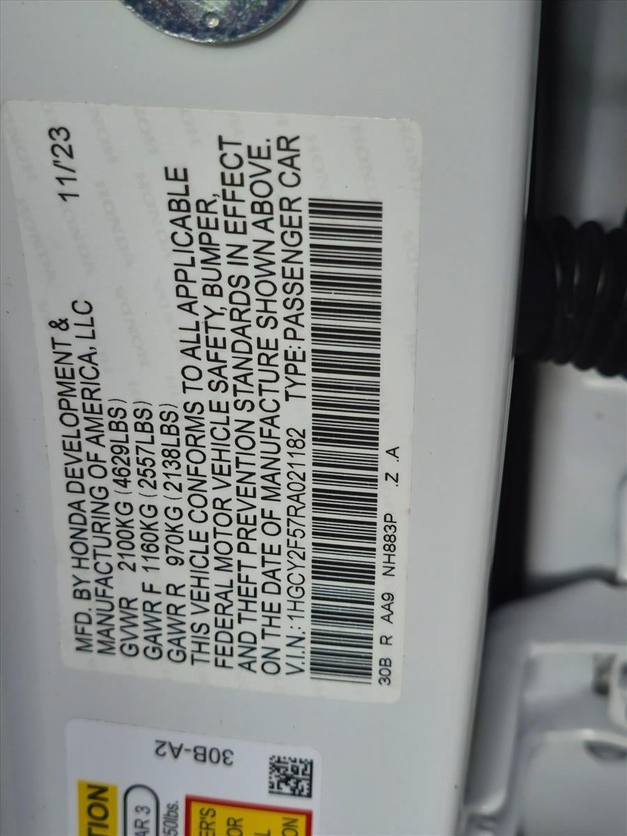 2024 Honda Accord Hybrid Sport Sedan
