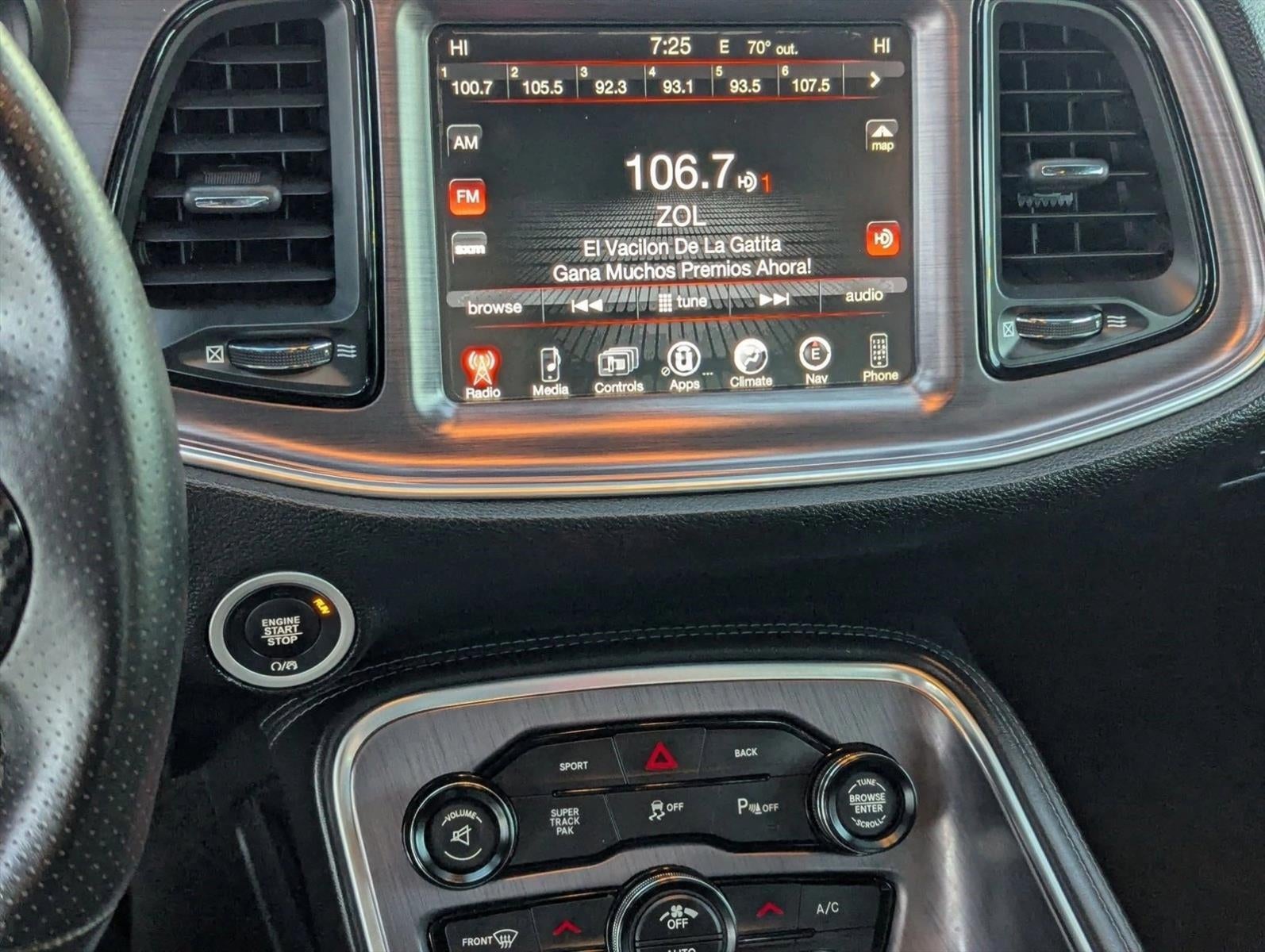 2016 Dodge Challenger 2dr Cpe SXT