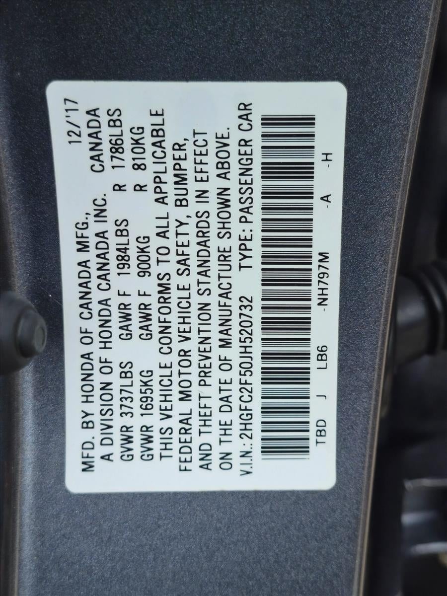 2018 Honda Civic Sedan LX CVT