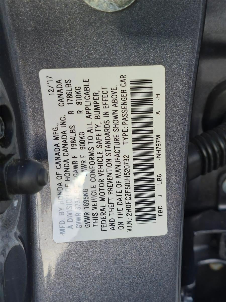 2018 Honda Civic Sedan LX CVT