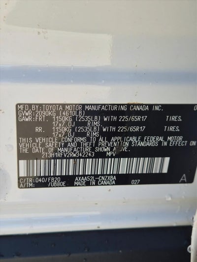 2024 Toyota RAV4 LE FWD (GS)