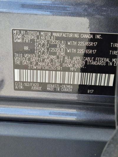 2024 Toyota RAV4 XLE FWD (Natl)