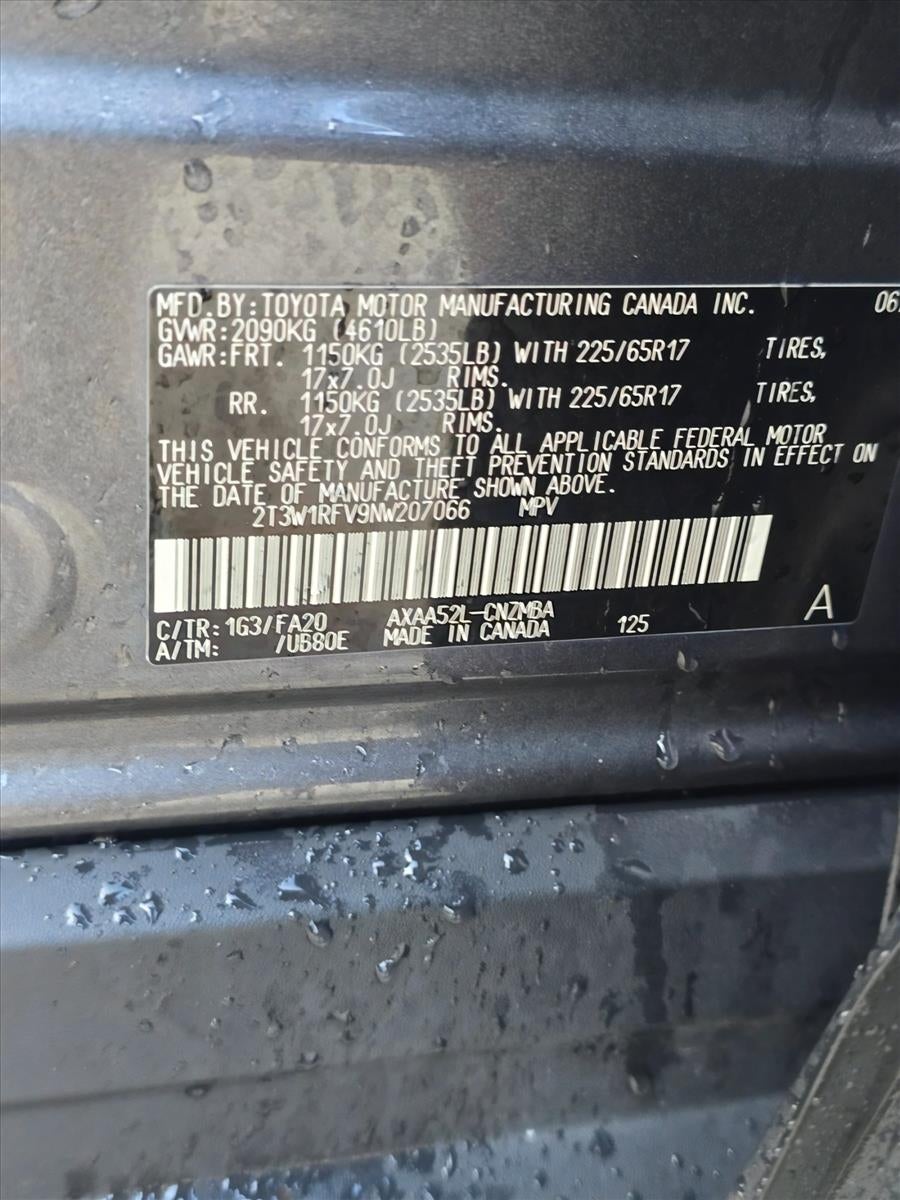 2022 Toyota RAV4 XLE FWD (GS)