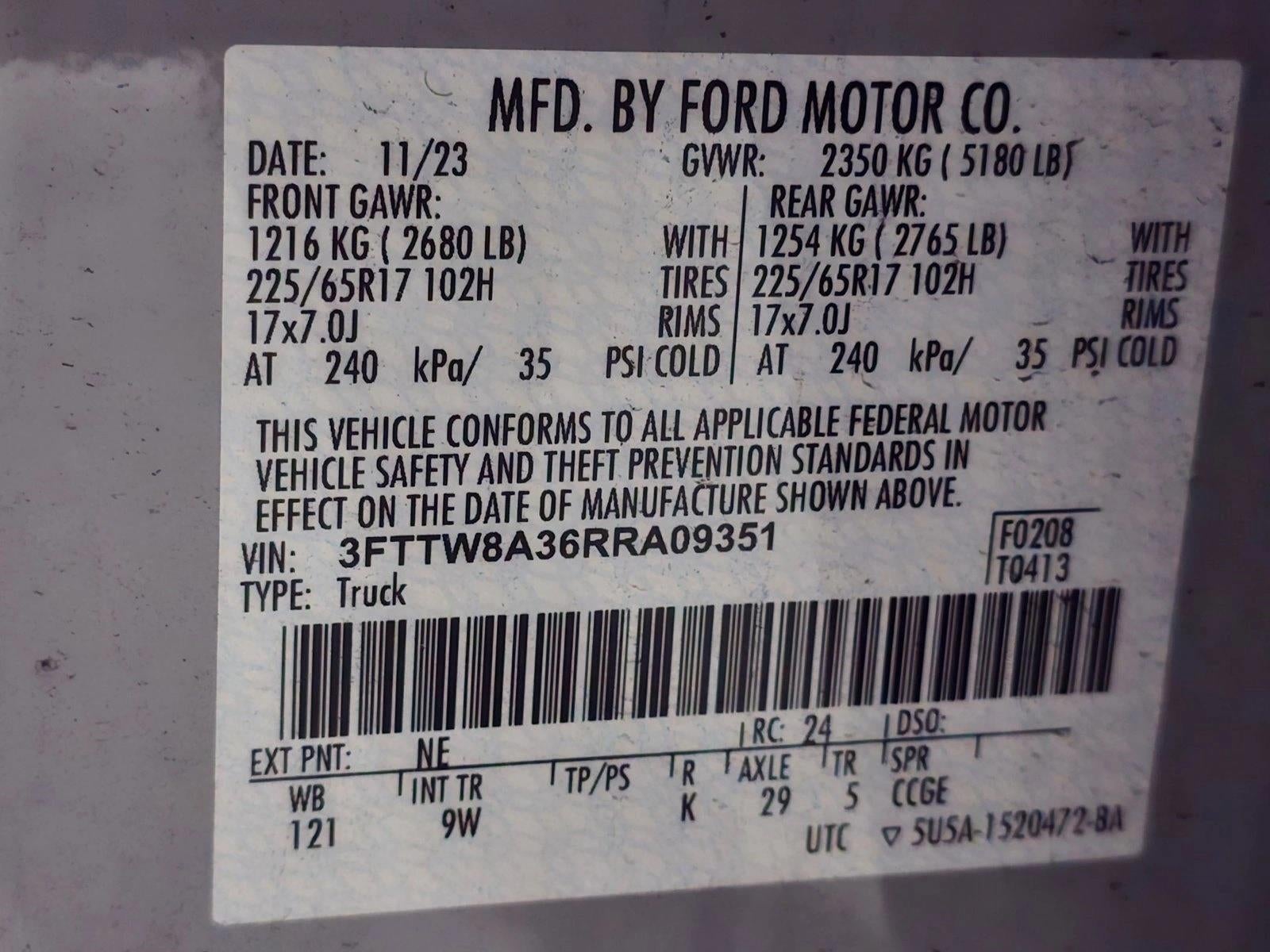 2024 Ford Maverick XL FWD SuperCrew