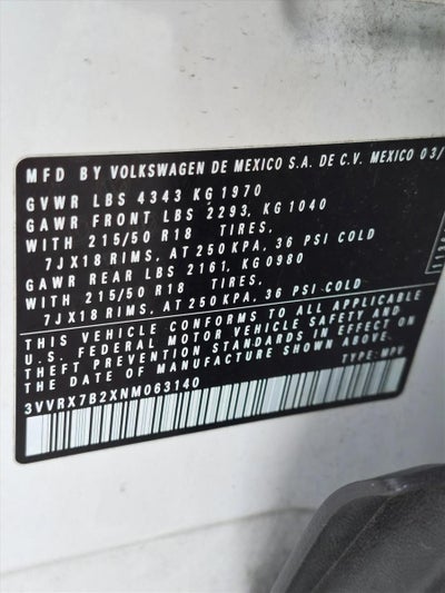 2022 Volkswagen Taos SE FWD