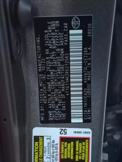 2024 Toyota Camry SE Auto (SE)