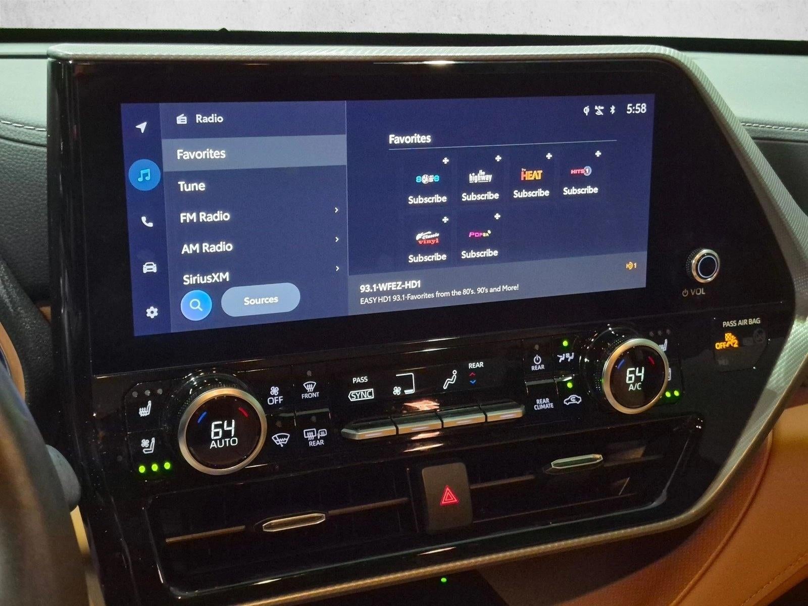 2024 Toyota Highlander Platinum FWD (Natl)