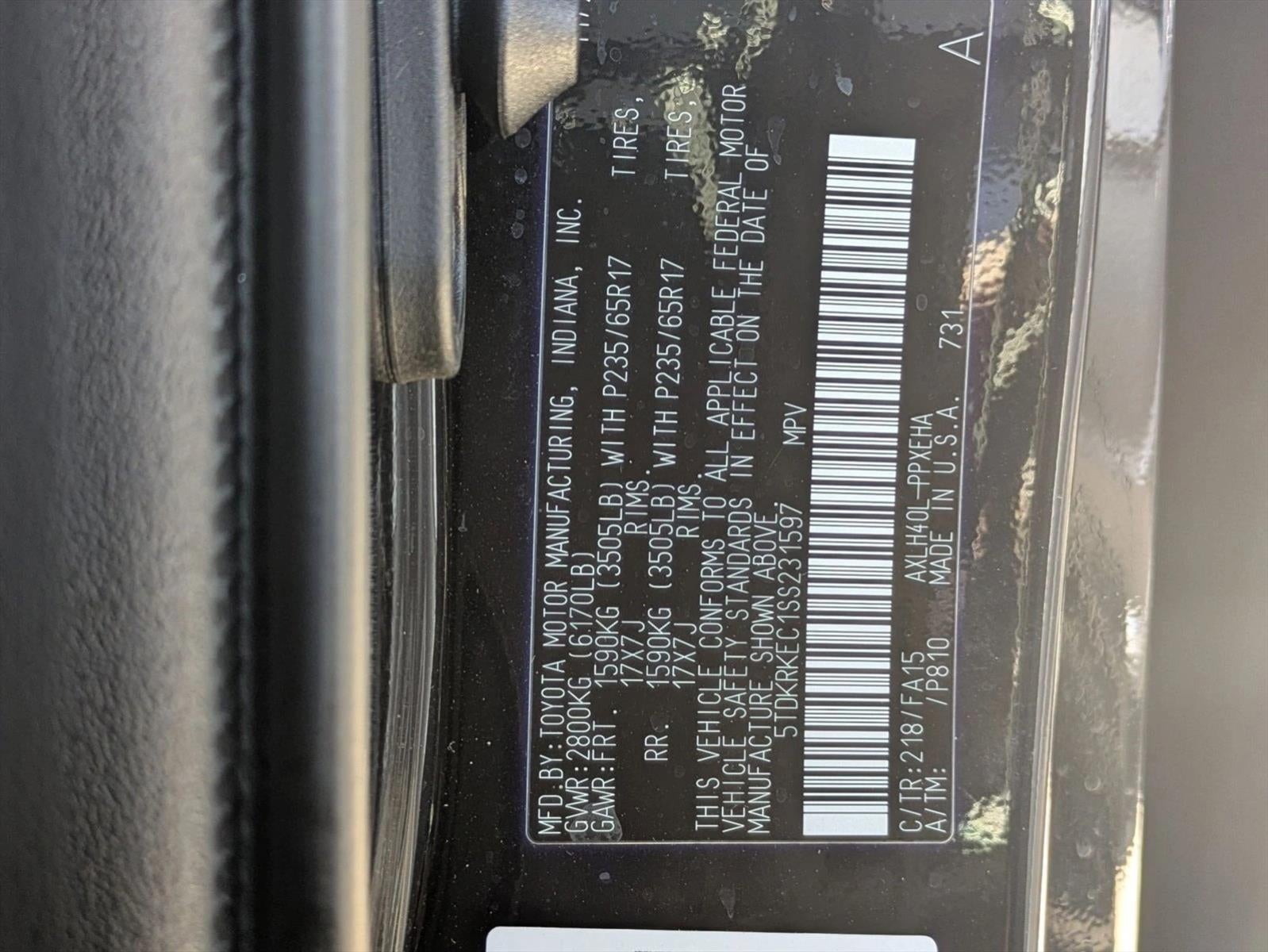 2025 Toyota Sienna LE FWD 8-Passenger (Natl)