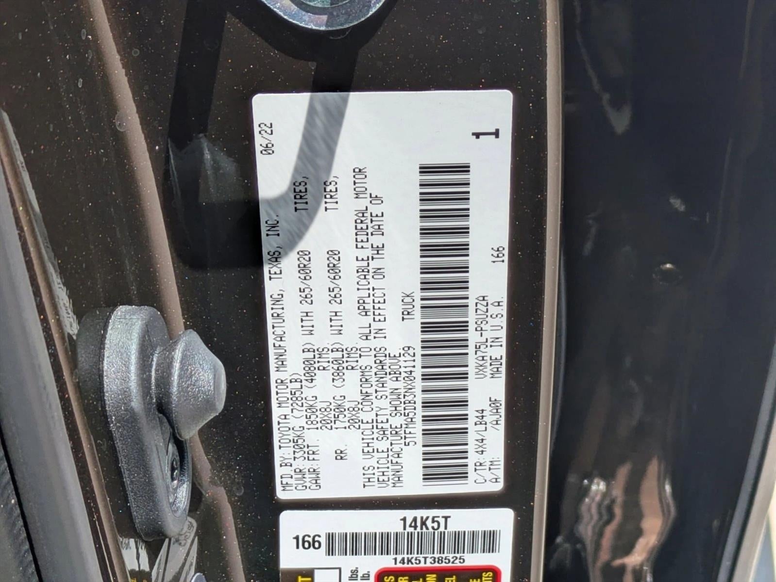 2022 Toyota Tundra 4WD 4WD 1794 Edition CrewMax 5.5' Bed (Natl)