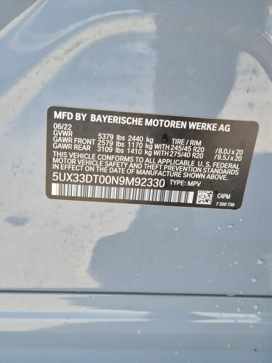 2022 BMW X4 xDrive30i Sports Activity Coupe