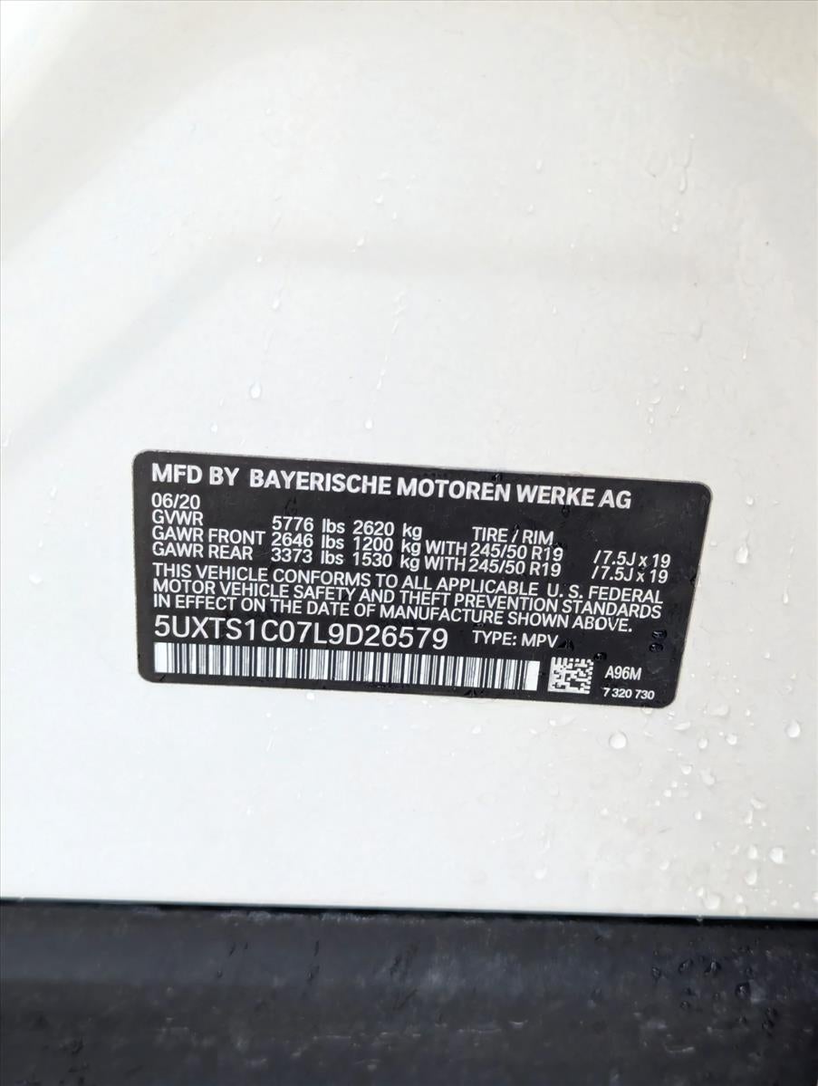 2020 BMW X3 xDrive30e Plug-In Hybrid