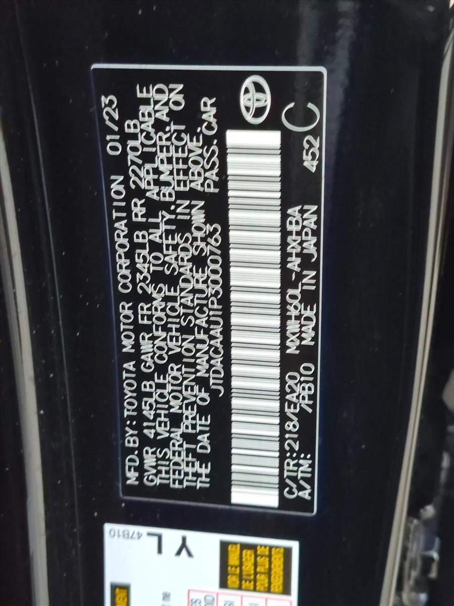 2023 Toyota Prius Limited (Natl)