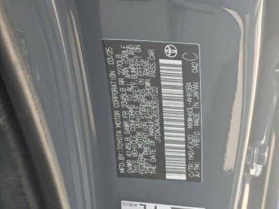 2025 Toyota Prius XLE (Natl)