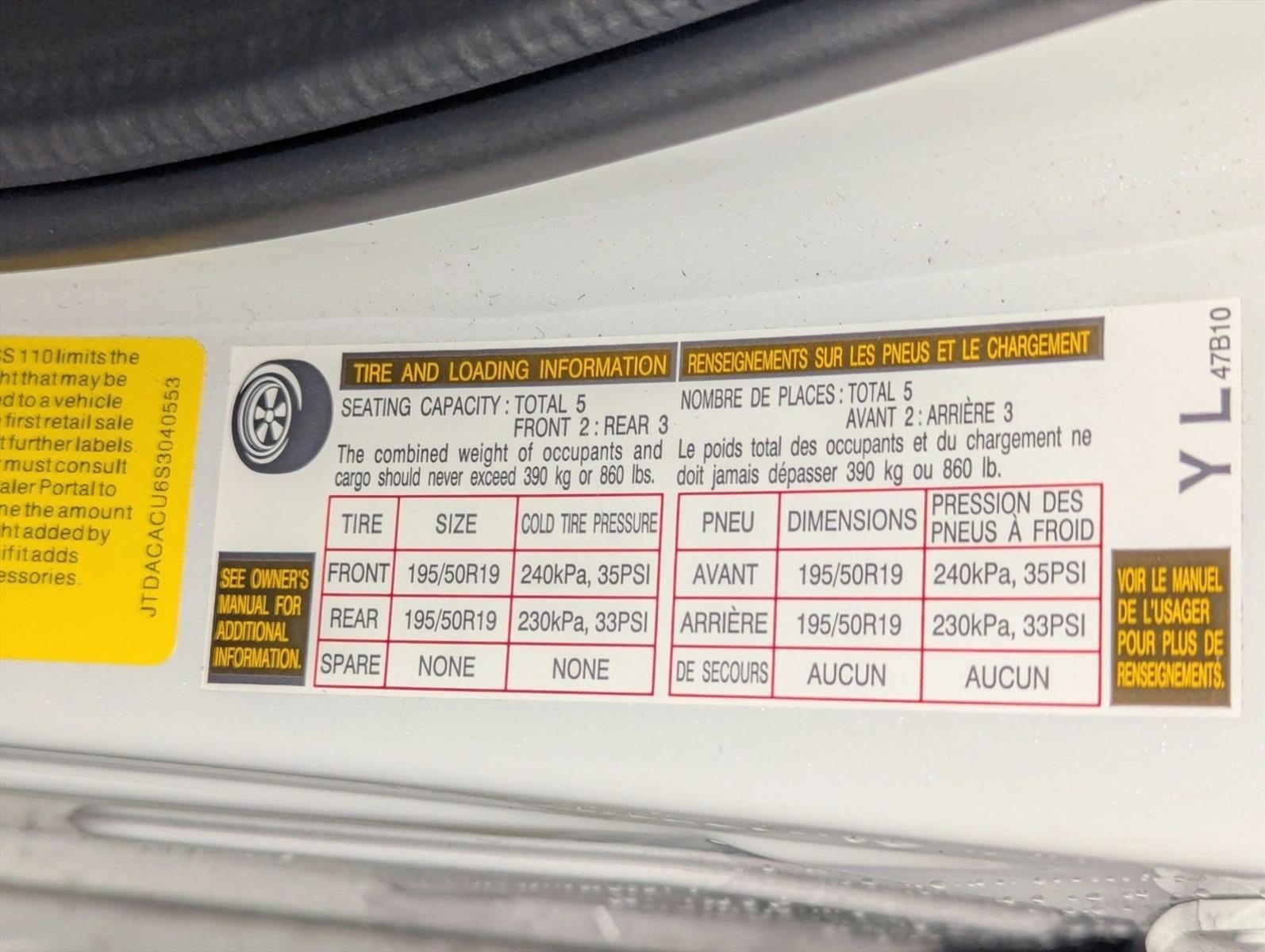 2025 Toyota Prius Plug-In Hybrid XSE (Natl)