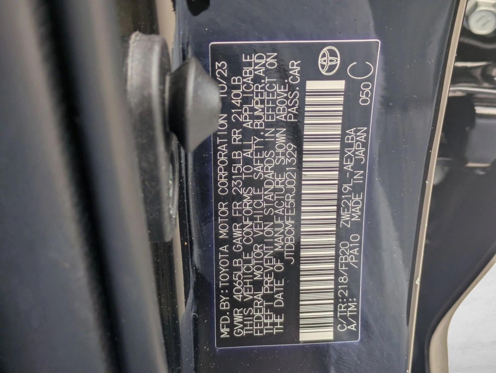 2024 Toyota Corolla Hybrid LE FWD (Natl)