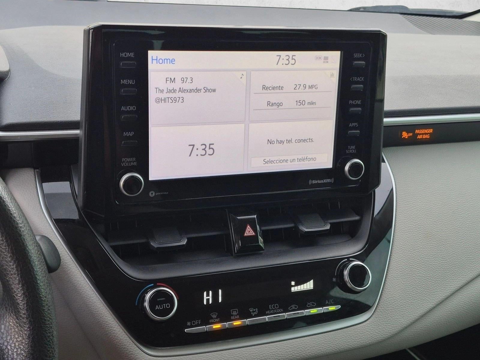 2022 Toyota Corolla LE CVT (Natl)