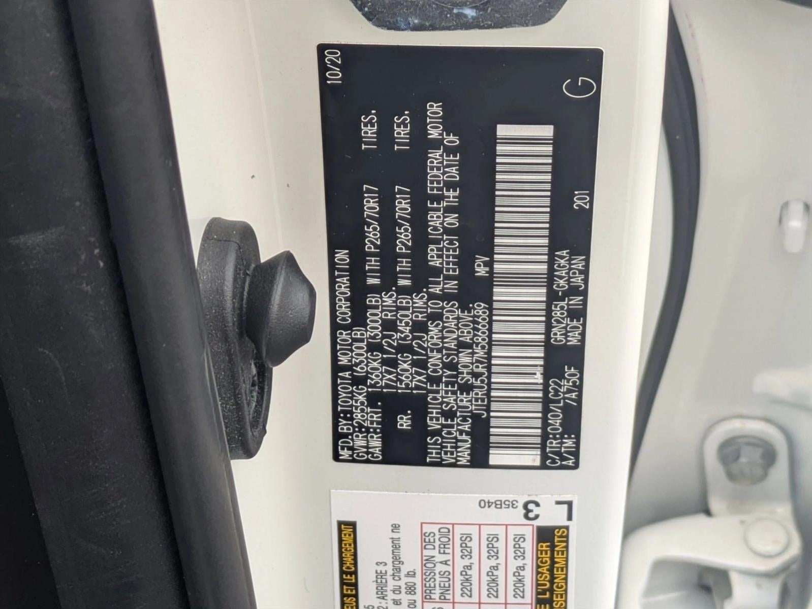 2021 Toyota 4Runner TRD Off Road Premium 4WD (Natl)