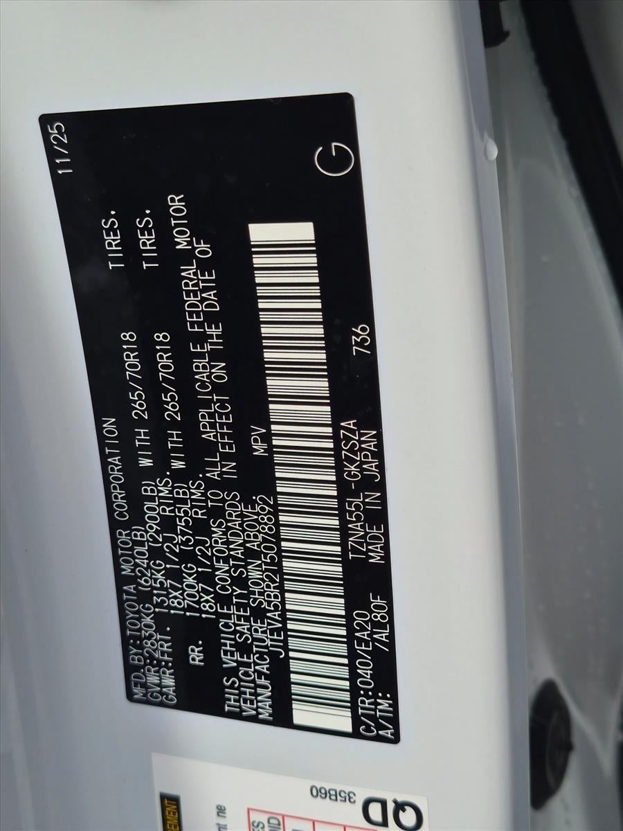 2026 Toyota 4Runner TRD Off Road Premium 4WD (Natl)