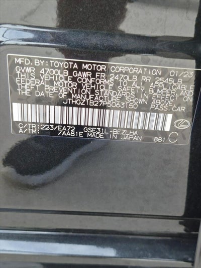 2023 Lexus IS 350 F SPORT RWD