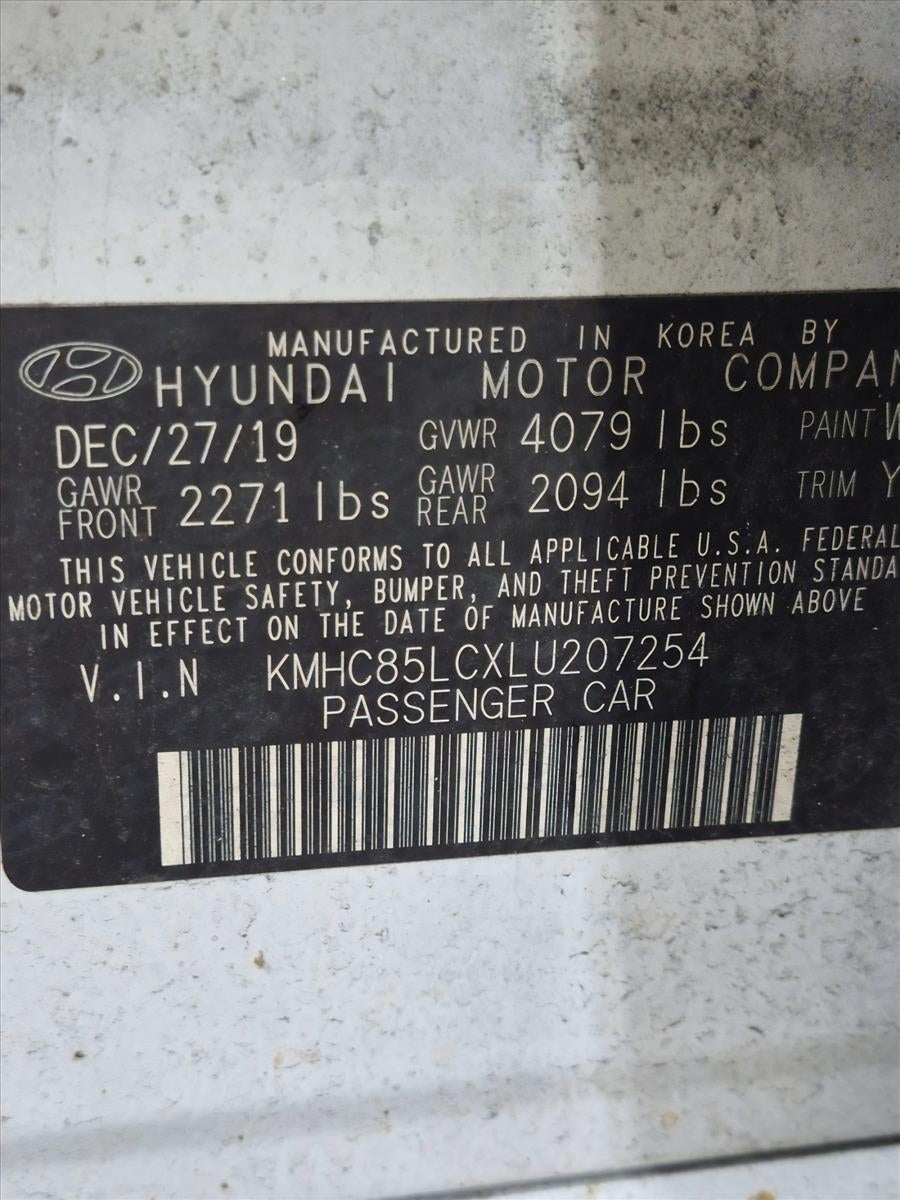 2020 Hyundai IONIQ Hybrid SEL Hatchback