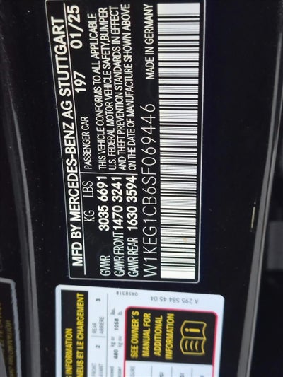 2025 Mercedes-Benz EQE EQE 350 4MATIC® Sedan