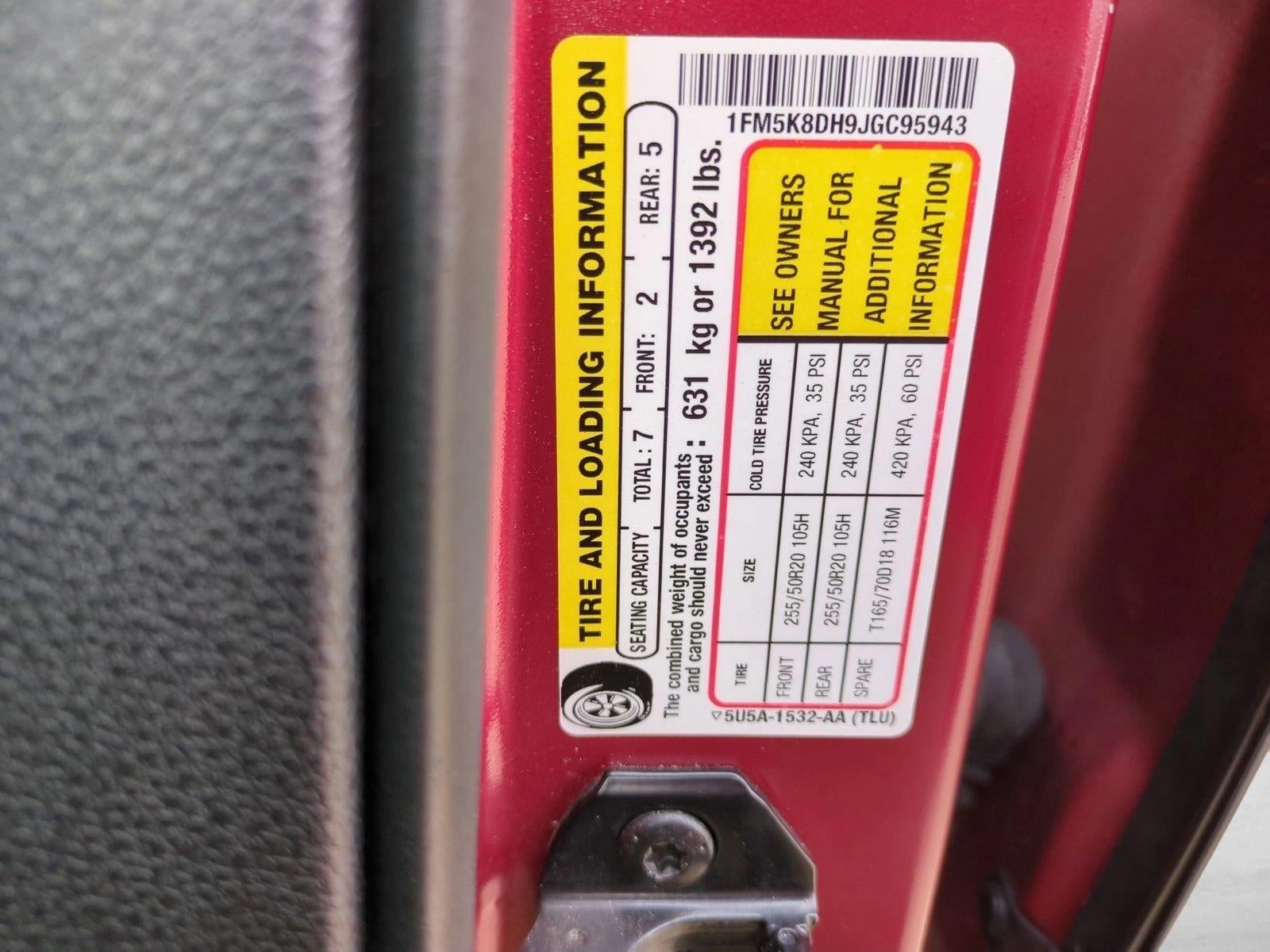 2018 Ford Explorer XLT 4WD