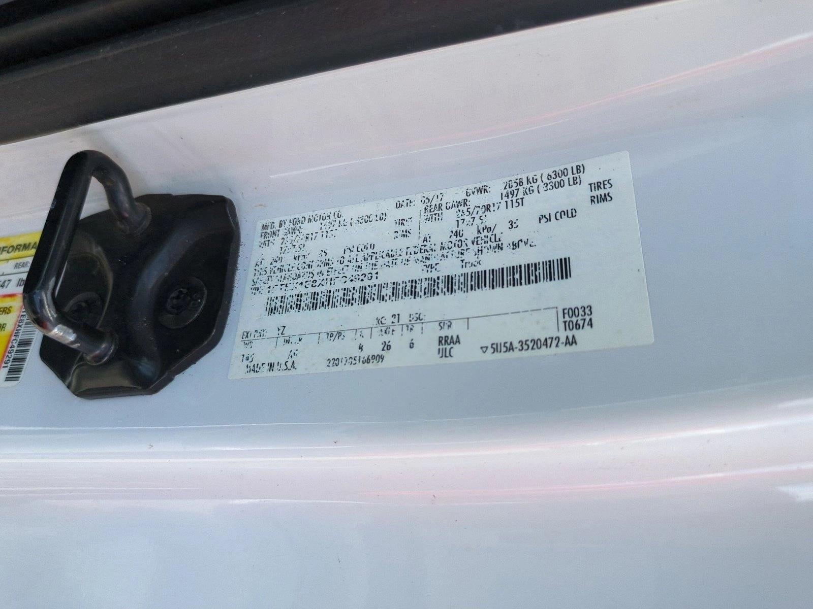 2017 Ford F-150 XL 4WD SuperCab 6.5' Box