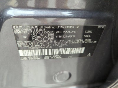 2016 Toyota RAV4 AWD 4dr LE (Natl)