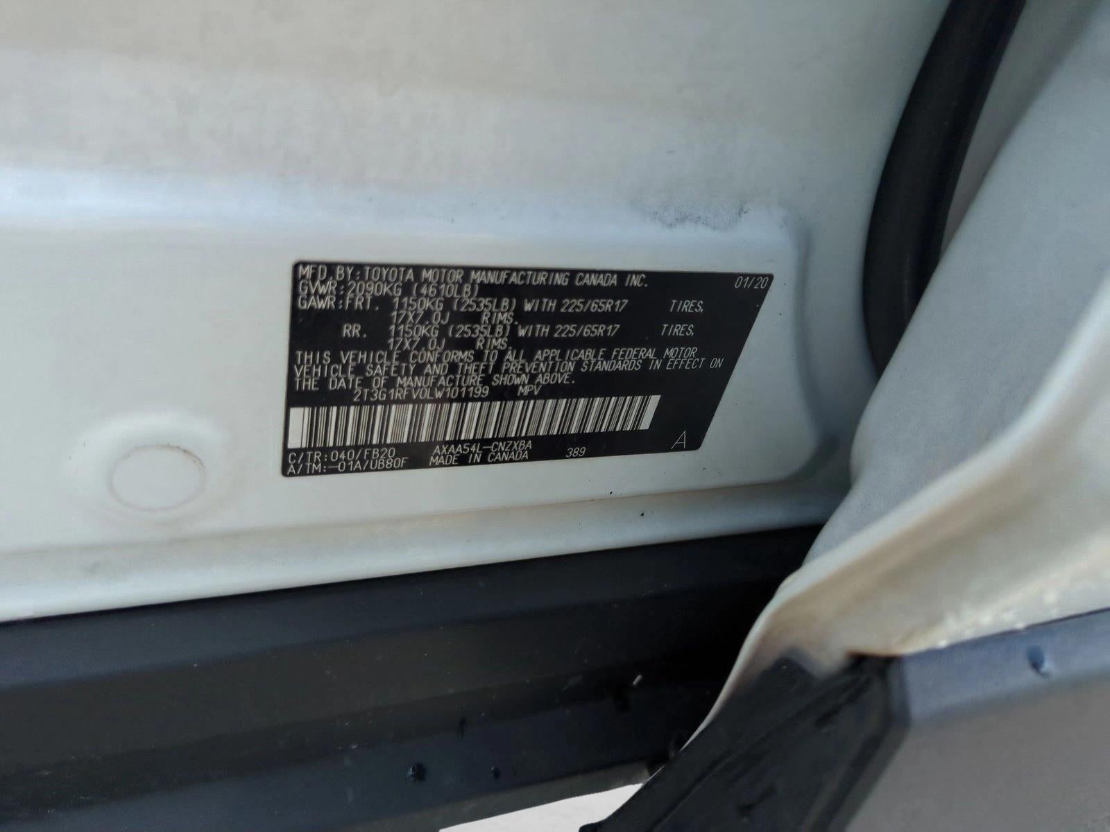 2020 Toyota RAV4 LE AWD (Natl)