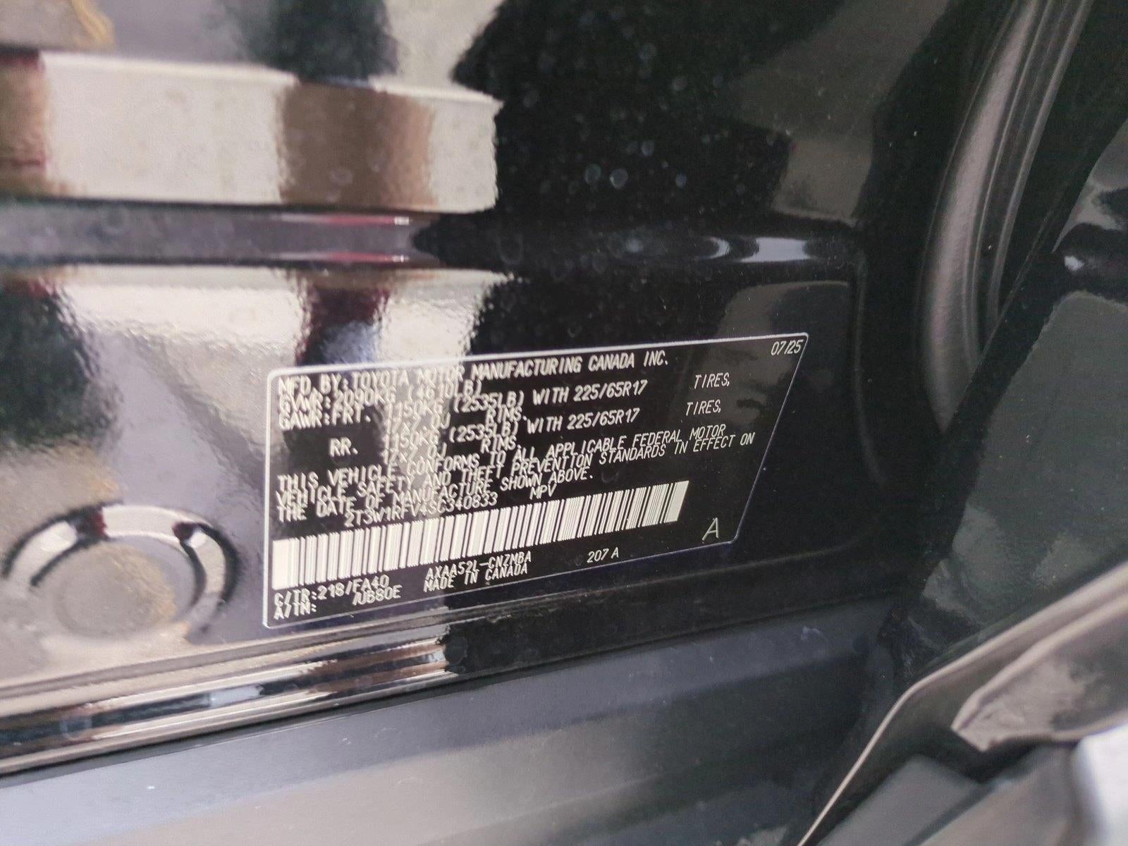 2025 Toyota RAV4 XLE FWD (GS)