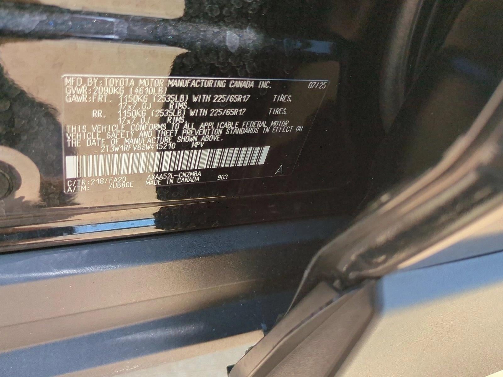 2025 Toyota RAV4 XLE FWD (GS)