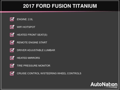 2017 Ford Fusion Titanium FWD