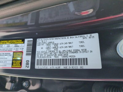 2025 Toyota Tacoma 4WD 4WD SR5 Double Cab 5' Bed AT (GS)