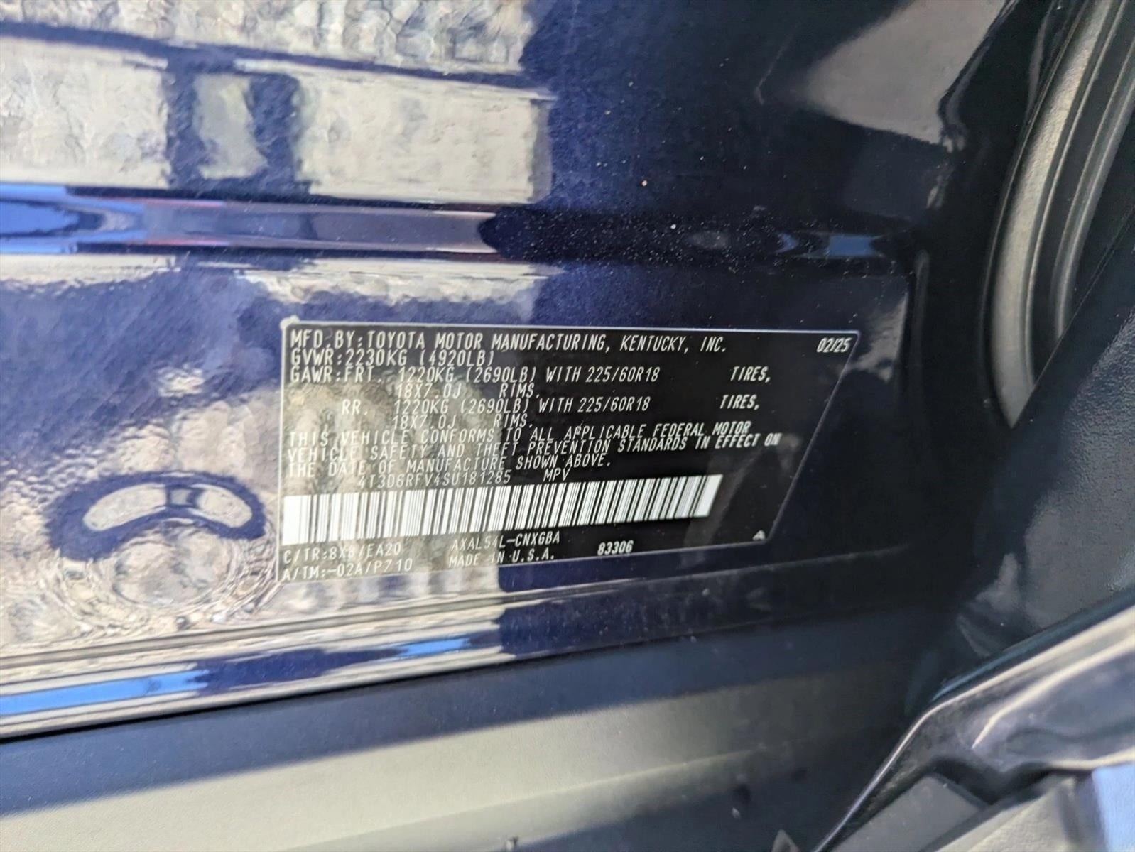 2025 Toyota RAV4 Hybrid Limited AWD (Natl)