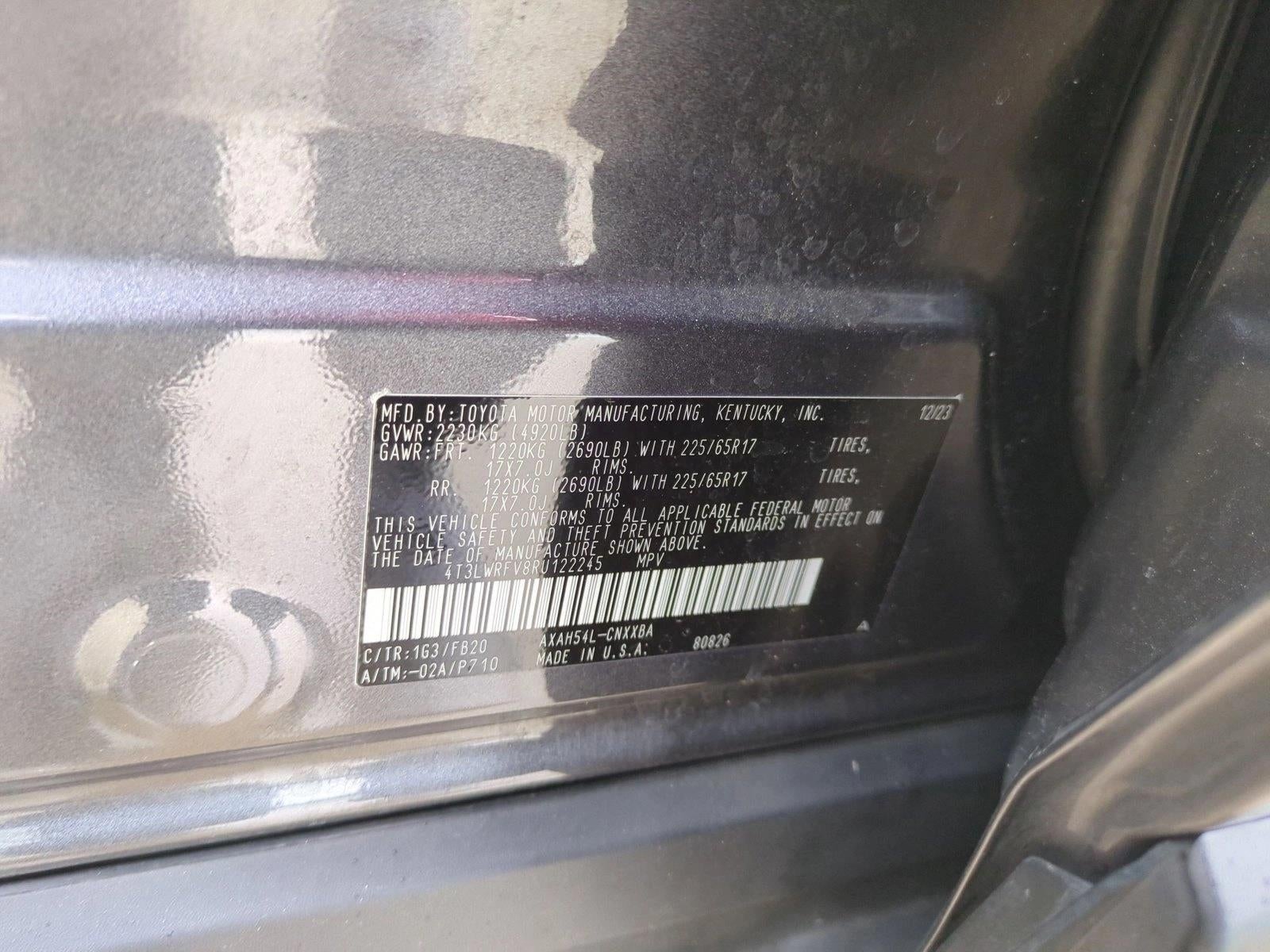 2024 Toyota RAV4 Hybrid LE AWD (Natl)