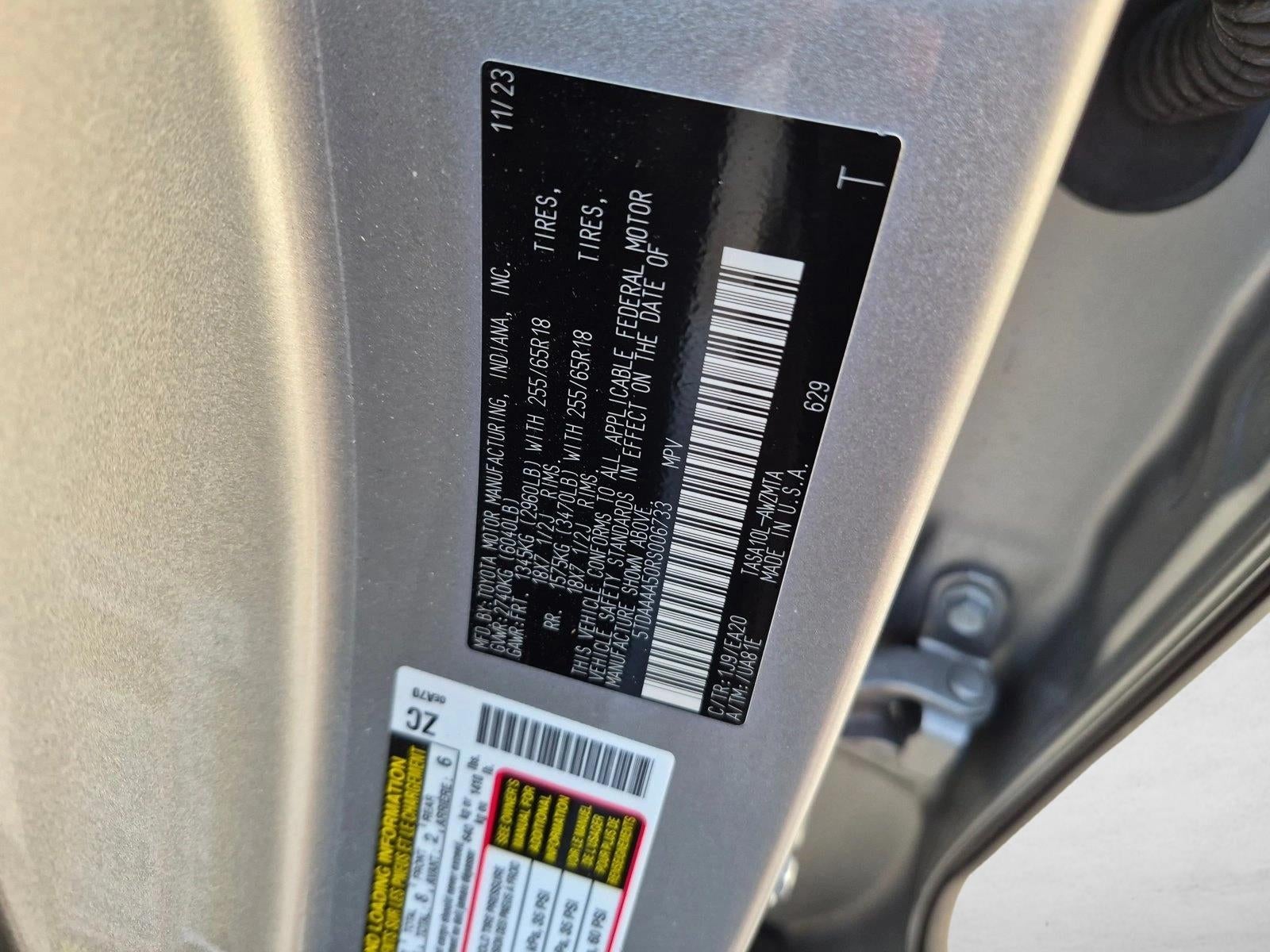 2024 Toyota Grand Highlander XLE FWD (Natl)