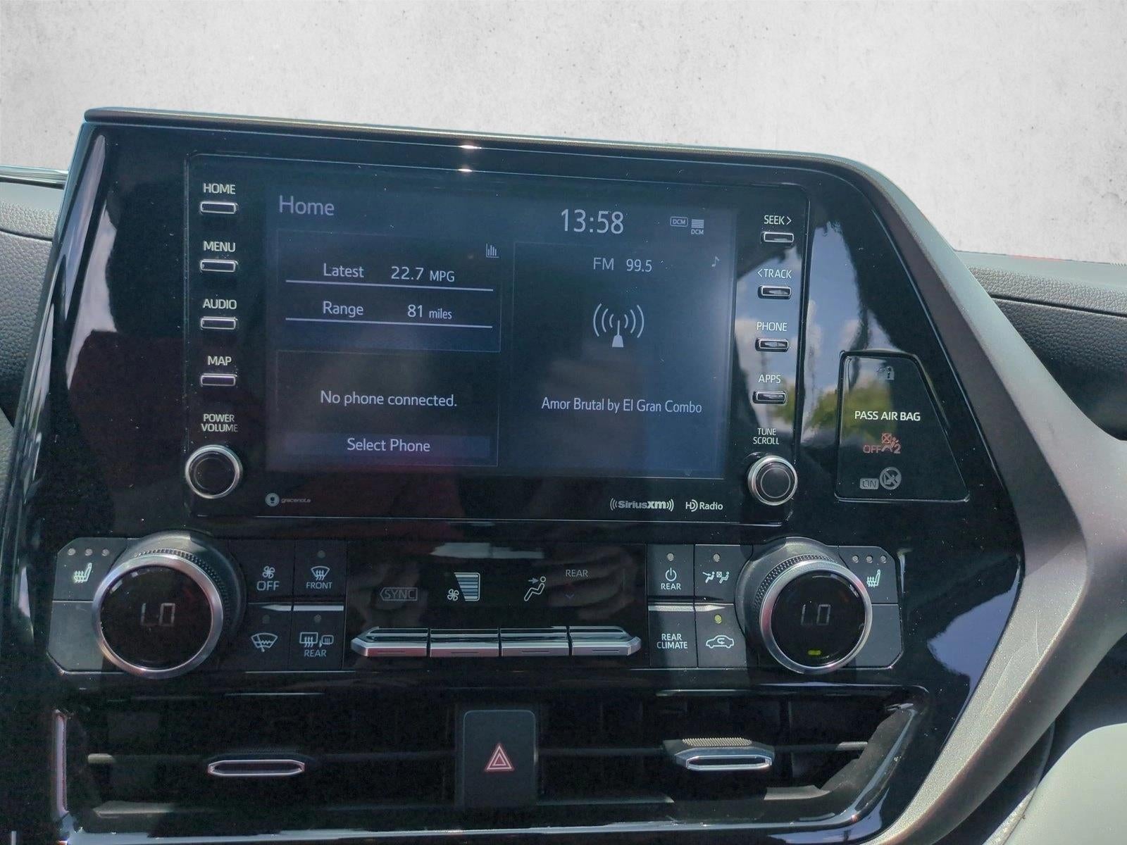 2022 Toyota Highlander XLE FWD (Natl)