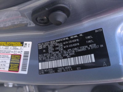 2023 Toyota Highlander XLE FWD (Natl)