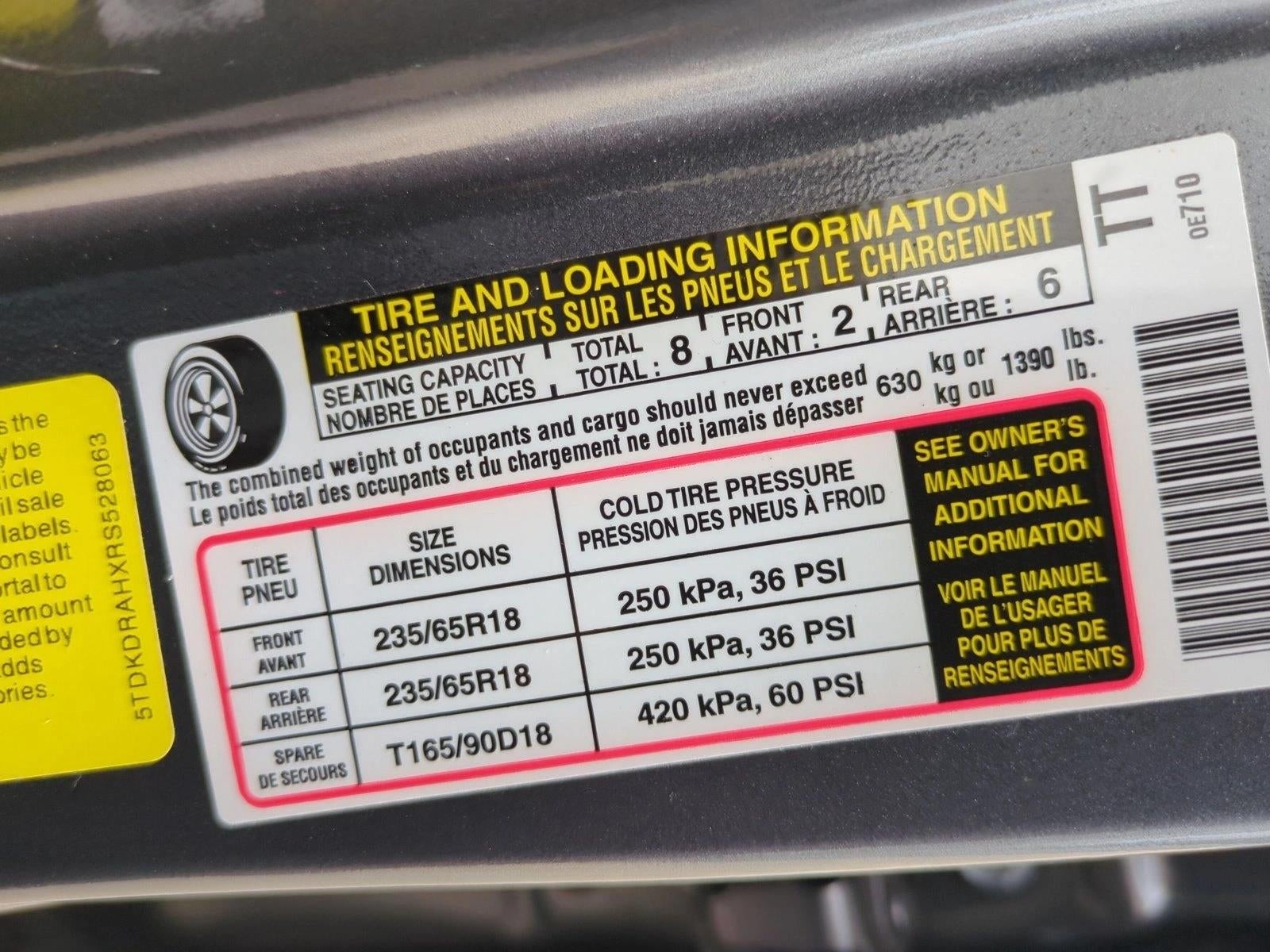 2024 Toyota Highlander XLE FWD (Natl)