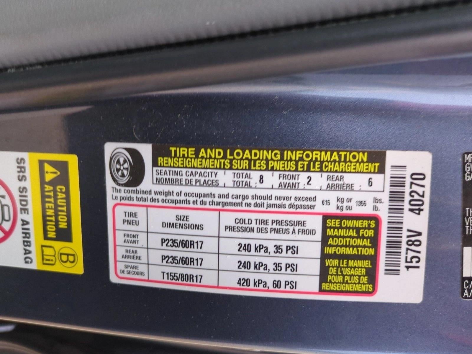 2014 Toyota Sienna 5dr 8-Pass Van V6 LE FWD (Natl)