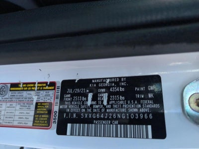 2022 Kia K5 GT-Line Auto FWD