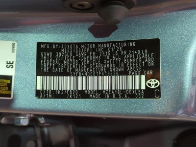 2026 Toyota Corolla LE CVT (Natl)