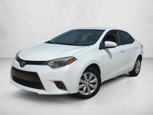 2016 Toyota Corolla 4dr Sdn CVT Auto LE (Natl)