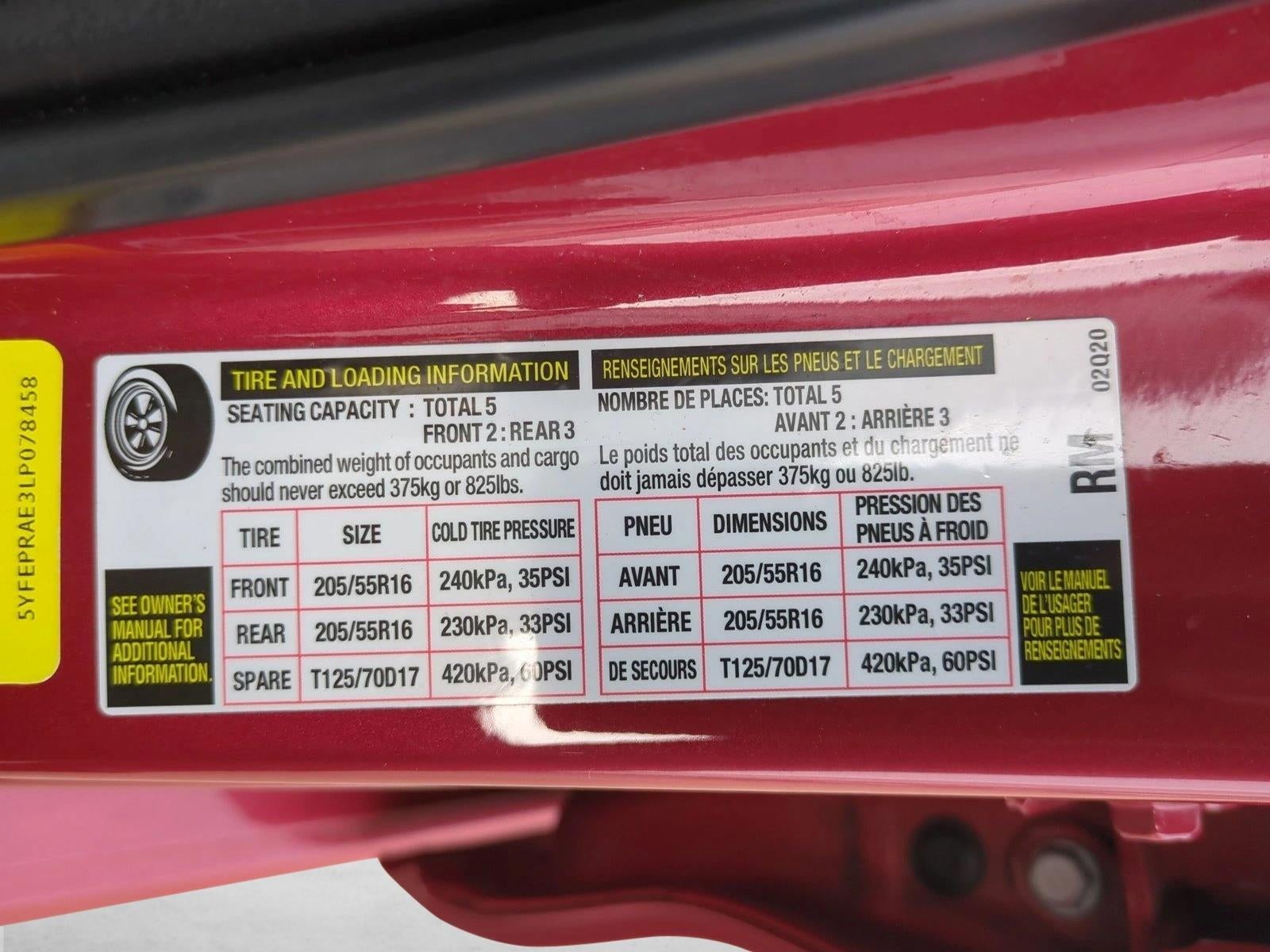 2020 Toyota Corolla LE CVT (Natl)