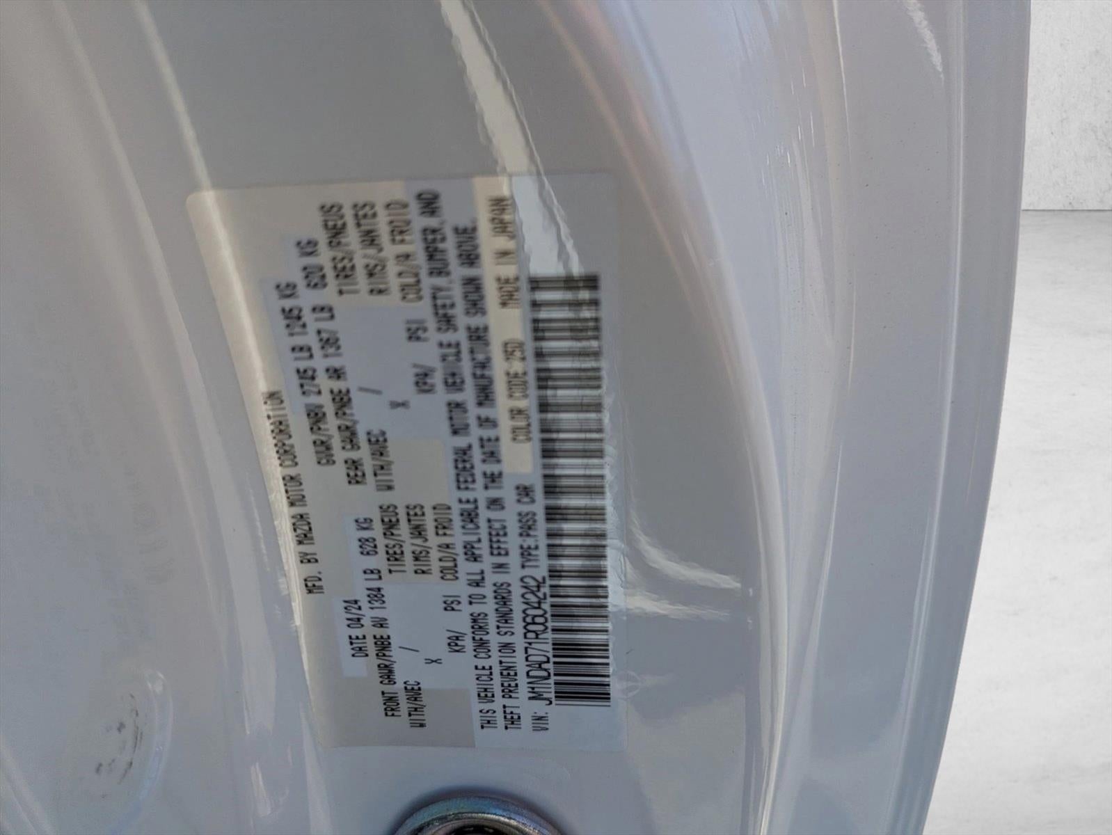 2024 Mazda Mazda MX-5 Miata Grand Touring Manual